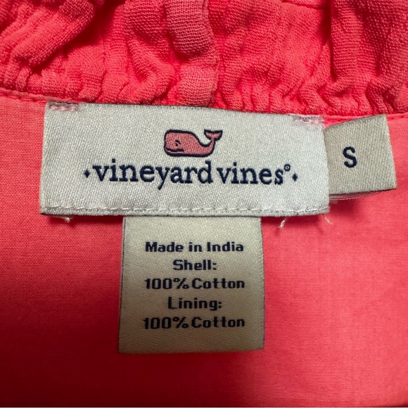 Vineyard Vines coral sleeveless dresss women's Small - Picture 3 of 6